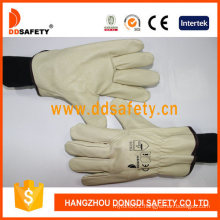 Pig Grain Leather Driver Gloves